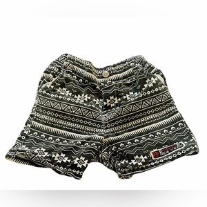 Enyce vintage Aztec print shorts